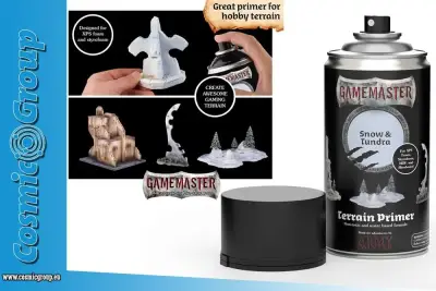 Figurine gamemaster primer snow tundra